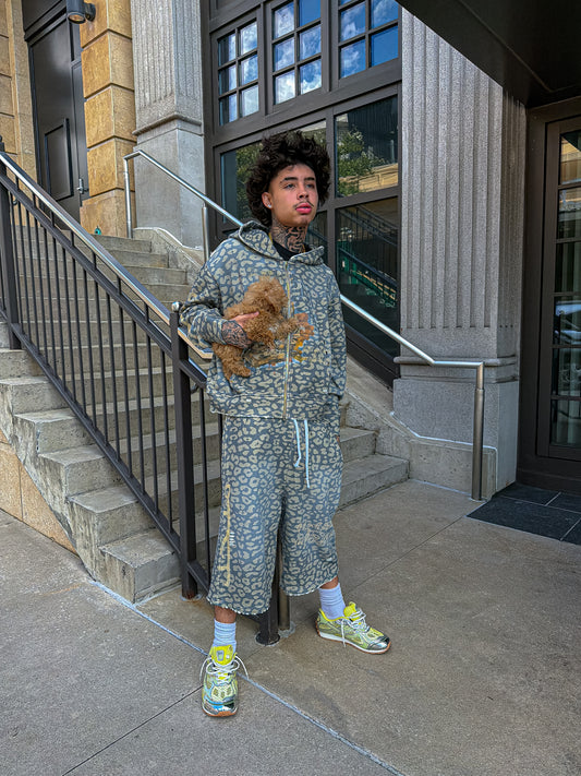 Golden loot Cheetah Zipup