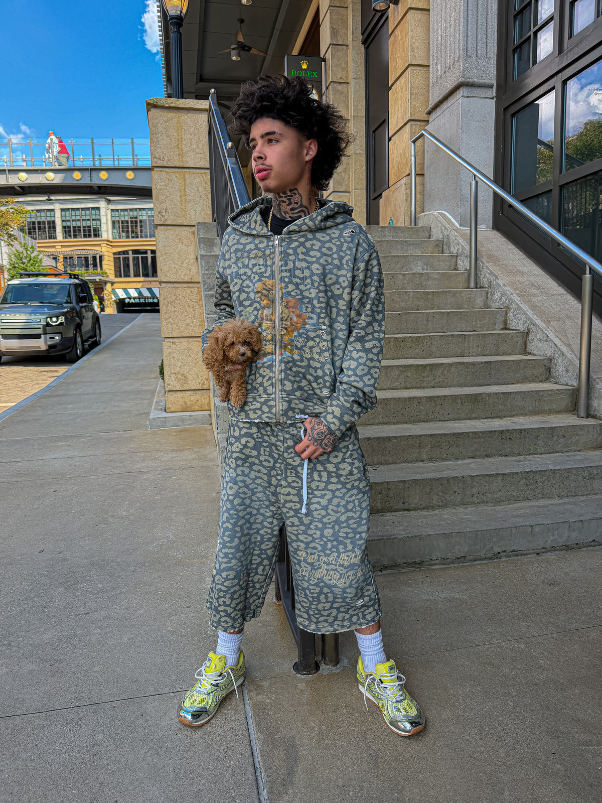 Golden loot Cheetah Zipup
