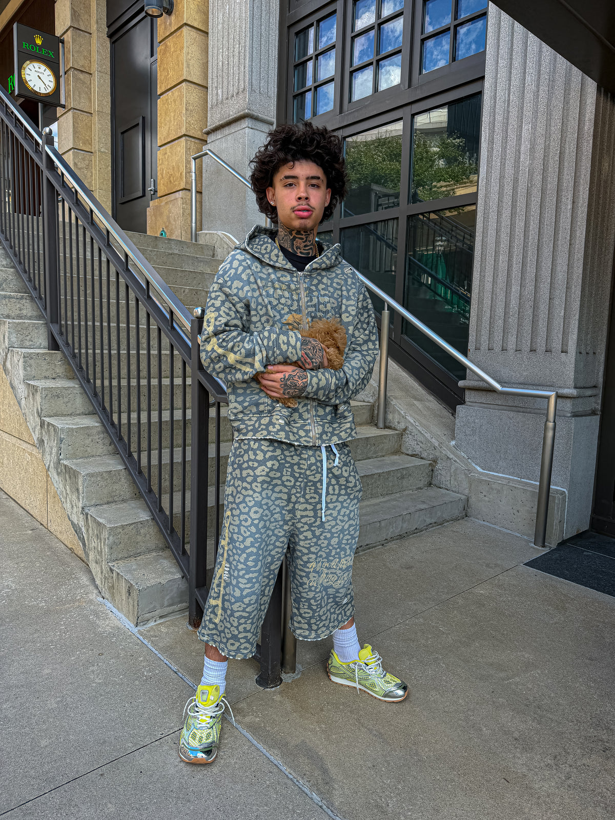 Golden loot Cheetah Zipup