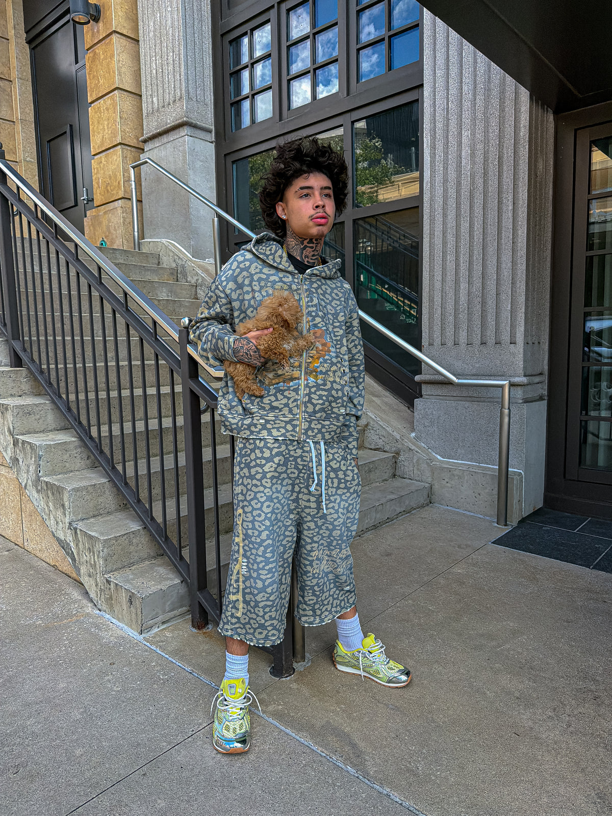 Golden loot Cheetah Zipup