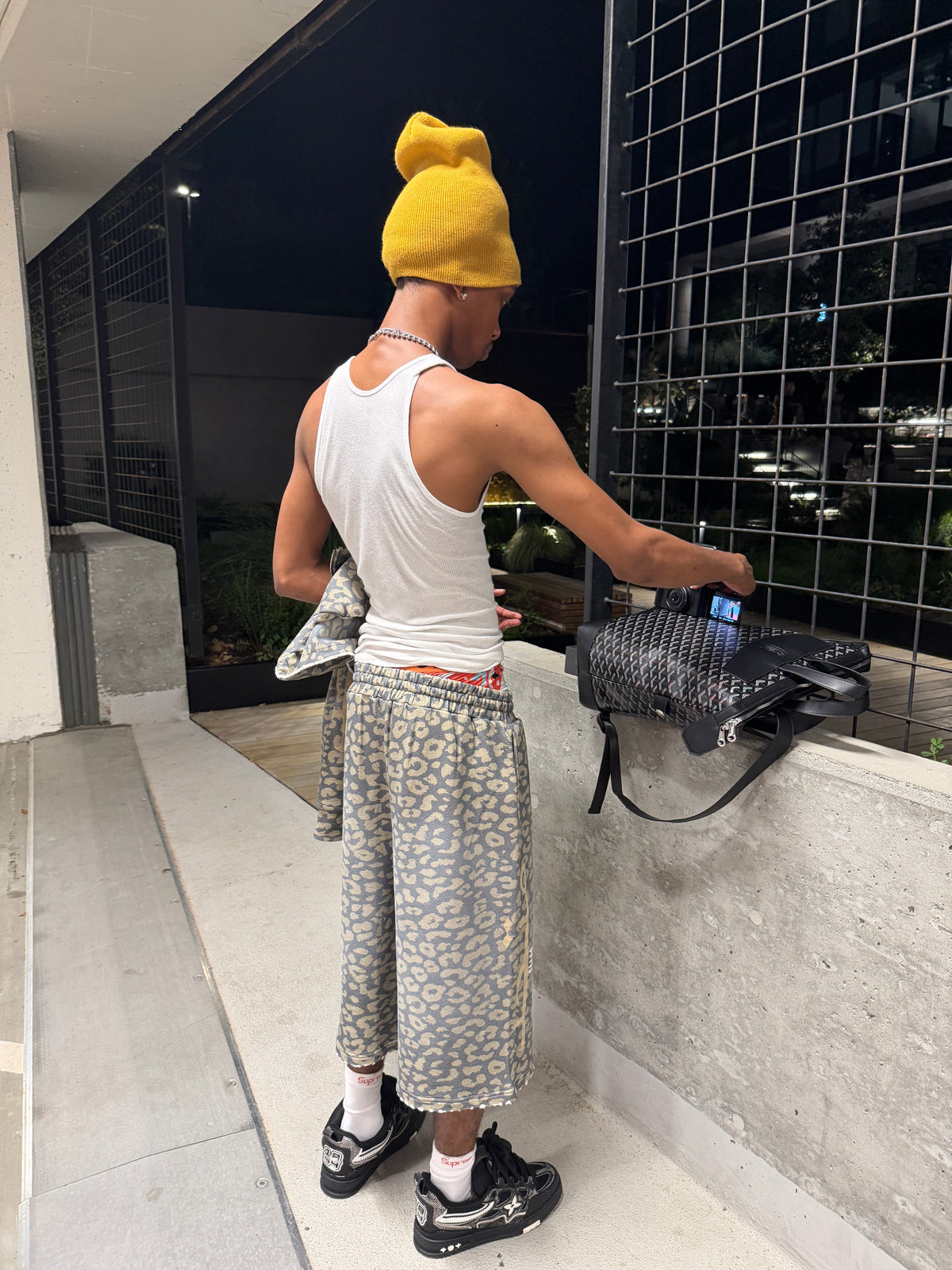 Golden loot Cheetah shorts