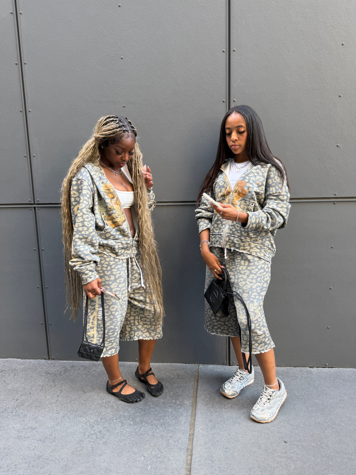 Golden loot Cheetah print Set